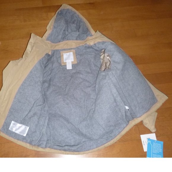 Boys Falls Creek Hooded Quilted Jacket Coat Size Small 6/7 transitional NWT - Picture 4 of 4